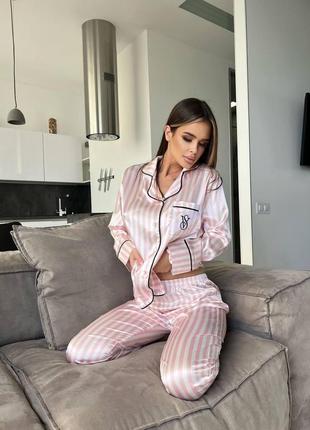 Красивая женская пижама для дома victoria's secret комплект пижамный для девушки vs пижама для сна