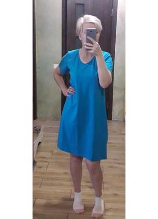 Ночная сорочка синий s