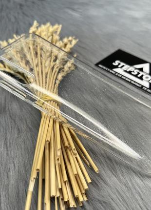 Чехол прозрачный с блестками для samsung a30s / a50 / a50s противоударный женский стразами