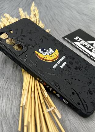 Чехол nasa для samsung s21 plus g996 противоударный с защитой на камеру толстый с принтом