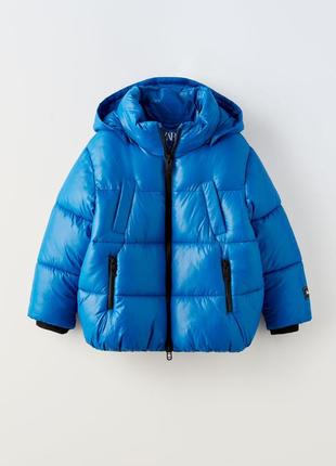 Zara детская зимняя куртка2 фото
