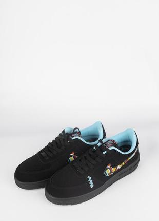 Черные кроссовки с цветным дизайном для парня / мужчины найк, nike air кроссовки черного цвета  40/41 размер3 фото