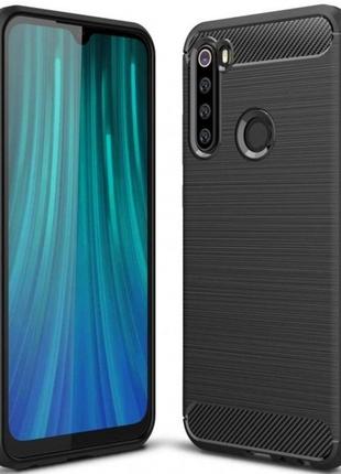 Чехол slim series xiaomi redmi note 8 black (код товара:14981)