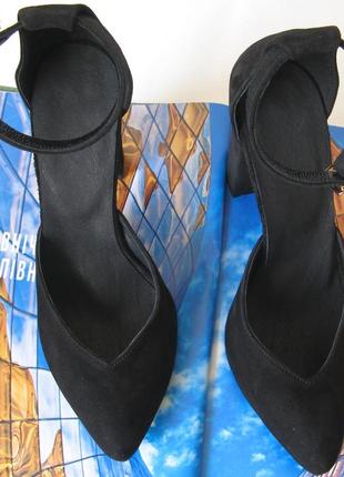 Mante! красиві жіночі замшеві чорні босоніжки, туфлі каблук 10 см весна літо осінь
