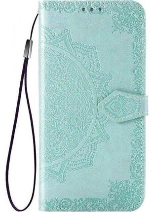 Чехол-книжка art case xiaomi redmi note 9s turquoise (код товара:13624)