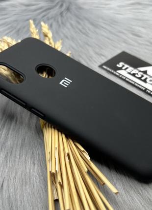 Чохол силіконовий silicone case cover xiaomi redmione 6 pro протиударний з мікрофіброю