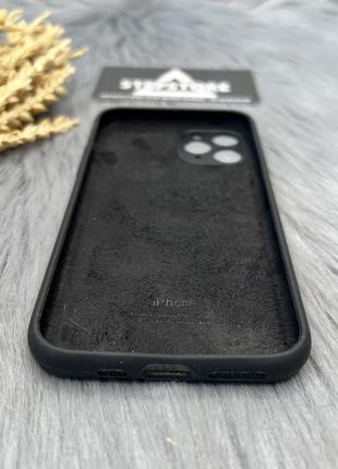 Чехол silicone case для iphone 11 pro с закрытая камера закрытым низом противоударный full camera