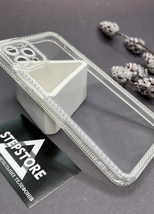 Чехол для iphone 11 pro max прозрачный с блестящими вставками противоударный закрытая камера силиконовый