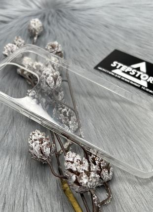 Чехол прозрачный для iphone 12 pro max тонкий силиконовый однотонный clear transparent