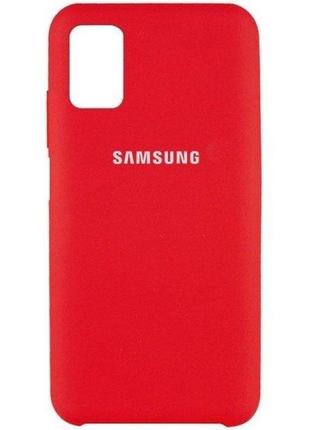 Silicone case samsung m51 red (код товара:15713)