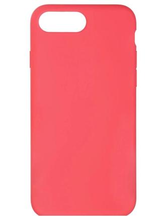 Чохол fiji silicone case для apple iphone 8 plus бампер накладка full soft rose red (без лого)1 фото