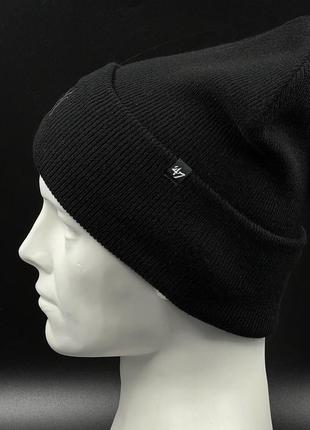Оригинальная зимняя черная шапка 47 brand new york yankees base runner4 фото