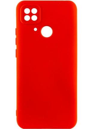 Silicone cover lakshmi full camera для xiaomi redmi 10c/poco c40 red (код товару:29693)