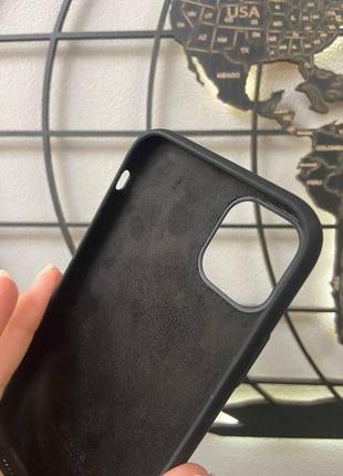 Чехол silicone case с микрофиброй для iphone 11 pro, качественный чехол для айфон 11 про (цвет красный)7 фото