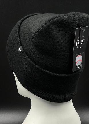 Оригинальная зимняя черная шапка 47 brand new york yankees b-hymkr17ace-bkg3 фото