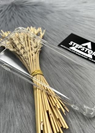 Чохол прозорий для iphone 7 plus/8 plus протиударний із кутами товстий transparent clear