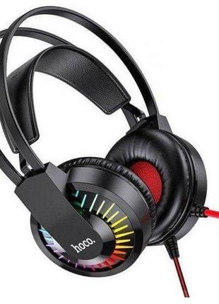 Наушники hoco w105 joyful gaming headphones red (код товара:19814)