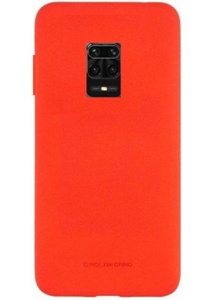 Чохол molan cano smooth xiaomi redmi note 9s red (код товару:11081)1 фото