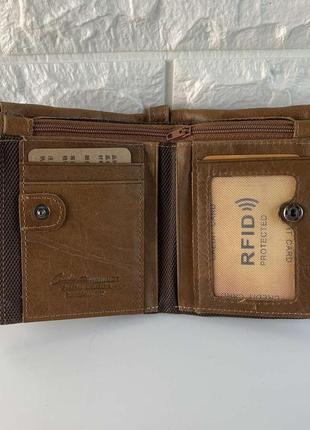 Мужской кожаный кошелек gubintu натуральная кожа мини клатч портмоне3 фото