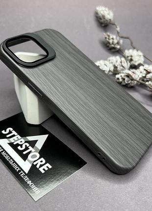 Чохол для iphone 15 plus під дерево із захистом на камеру функція підставки матовий wooden