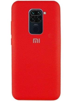 Чохол силіконовий xiaomi redmi note 9s red (код товару:13542)