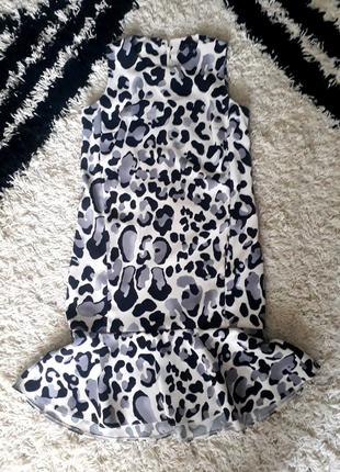 Платья платье плаття сукня леопард леопардовый тигровый животные принт