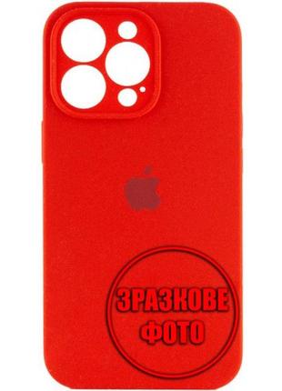 Silicone case full camera для samsung a14 a145/a14 5g a146 red (код товара:32015)