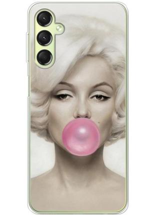 Чохол boxface для samsung a24 a245 marilyn monroe bubble gum (код товару:29322)