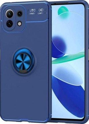 Чехол deen colorring для xiaomi mi 11 lite/11 lite 5g blue (код товара:17888)