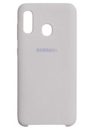 Silicone case samsung a10s a107 antigue white (код товару:14208)