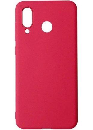 Чохол soft cover під магнітний тримач для samsung a40 2019 a405 red (код товару:12946)