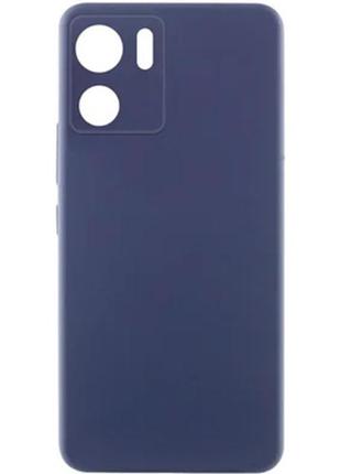 Silicone case full camera для motorola edge 40 dark blue (код товару:33779)