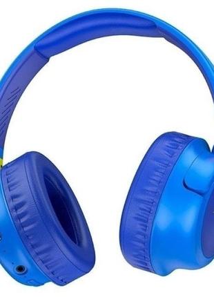 Bluetooth-гарнітура hoco w43 adventure blue (код товару:30910)