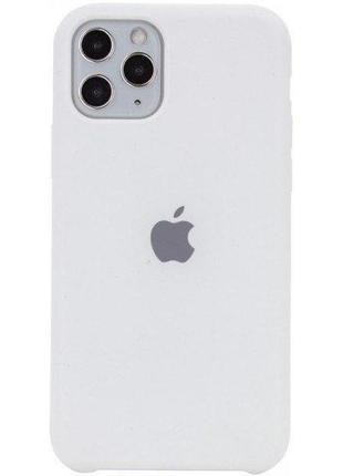 Silicone case iphone 11 pro max white (код товару:16232)