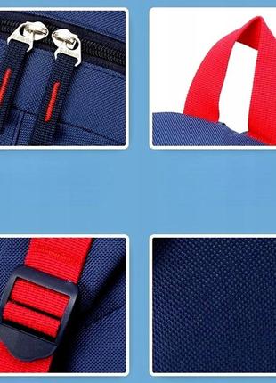 Детский рюкзак для дошкольника капитан америка синий5 фото