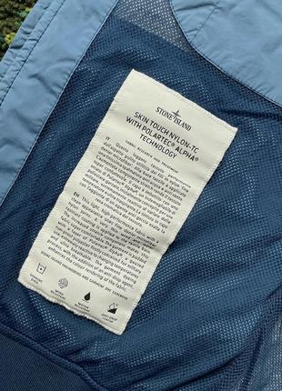 Куртка stone island 41331 nylon bomber mid blue (new) | original7 фото