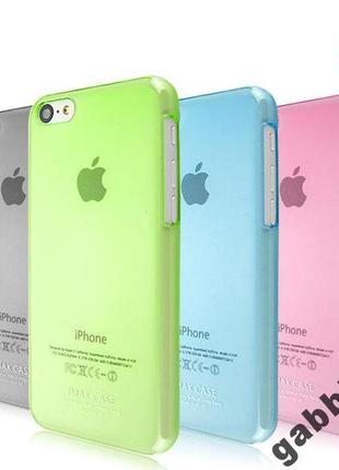 Чехол (розовый) imak 0,7 мм для apple iphone 5c2 фото