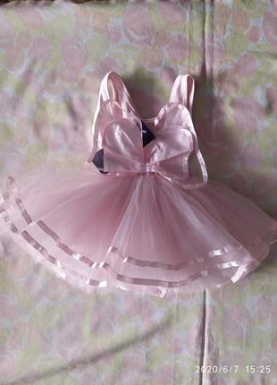Боди frilly lily c крылышками бабочки, и очень пышной юбкой