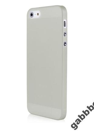 Чехол 0.4мм с пленкой фирмы baseus для iphone 5 5s se1 фото