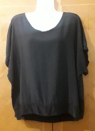 100% вискоза  легкая блуза в стиле ,, италия ,,