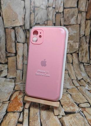 Чохол silicone case з закритим низом original iphone 7 / 8 / se2020 dragon fruit (48)