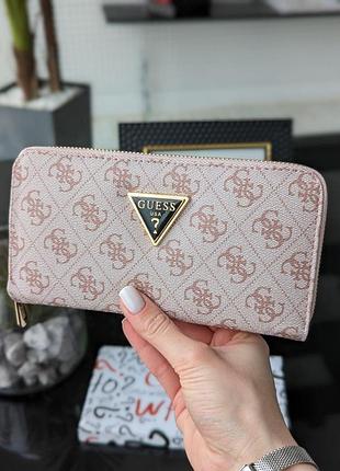 Гаманець guess жіночий гаманець гесс пудра