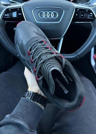 Код а2037 🔷мужские кроссовки Мужские летние кроссовки buy reebok <unk> black red5 фото