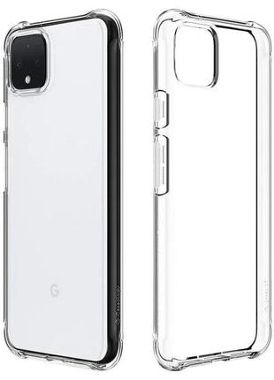 Прозрачный чехол airbag для google pixel 4 xl