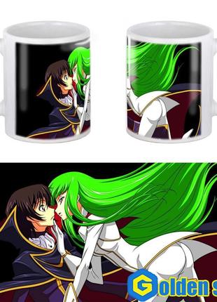 Аниме чашка "code geass: lelouch of the rebellion" (код гиасс)