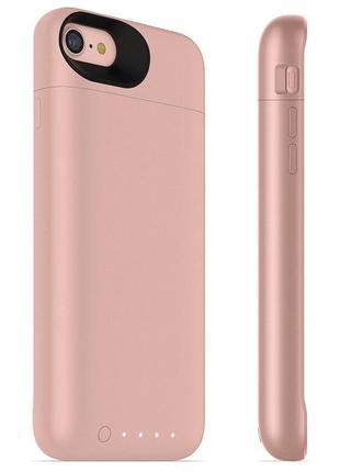 Чехол аккумулятор 2525 mah с беспроводной зарядкой mophie для iphone 75 фото