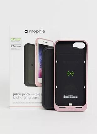 Чохол акумулятор 2525 mah з бездротовою зарядкою mophie для iphone 7