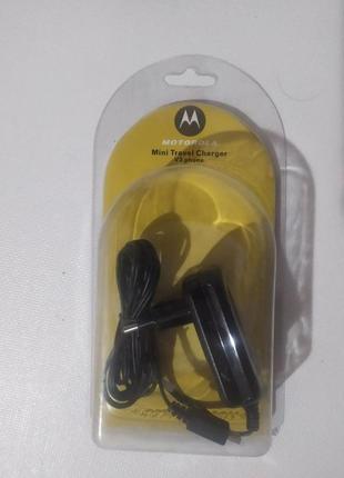 Мережевий зарядний пристрій mini usb motorola