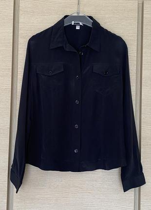 Блуза эксклюзив шёлковая премиум бренд германии lecomte размер 44