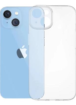 Прозрачный чехол baseus для apple iphone 14 (6.1")1 фото